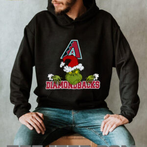 Arizona Diamondbacks Logo Baseball Grinch Christmas T Shirt