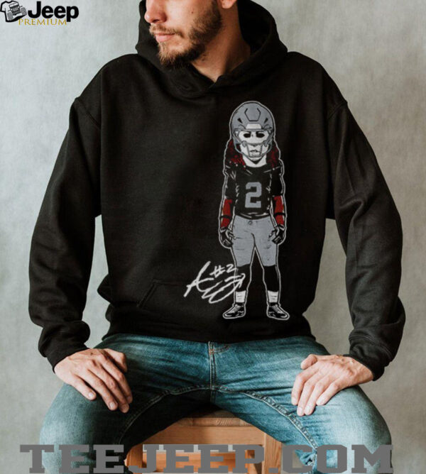 Ashton Jeanty Boogeyman Las Vegas Raiders NFL Football signature shirt