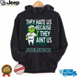 Athletics Grinch Christmas They Hate Us Ain’t Us T Shirt