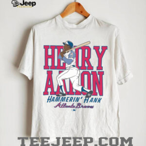 Atlanta Braves Hank Aaron Cooperstown Player T Shirt Hoodie