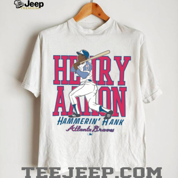 Atlanta Braves Hank Aaron Cooperstown Player T Shirt Hoodie