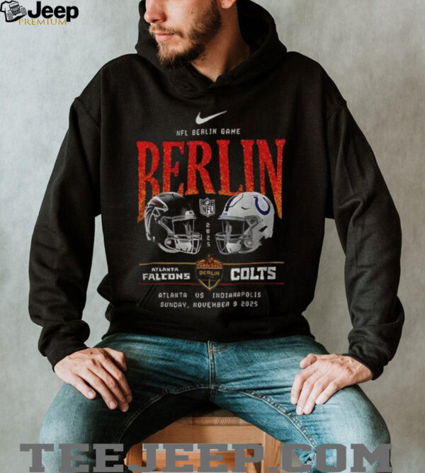 Atlanta Falcons Global Flight to Berlin 2025 shirt