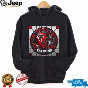 Atlanta Falcons Stained Glass Logo T Shirt