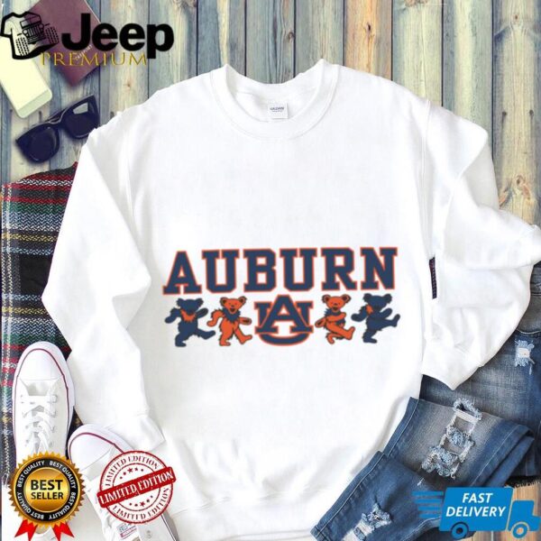 Auburn X Grateful Dead Mascot Bears T Shirt Hoodie