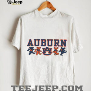 Auburn X Grateful Dead Mascot Bears T Shirt Hoodie