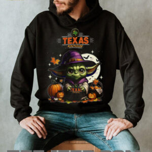 Baby Yoda Grogu Texas Roadhouse Halloween Star Wars Witch Pumpkin Funny T Shirt