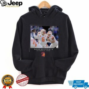Baker Mayfield Black Tampa Bay Buccaneers NFL Flash Features Week 5 T Shirt