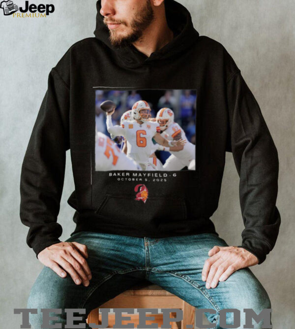 Baker Mayfield Black Tampa Bay Buccaneers NFL Flash Features Week 5 T Shirt
