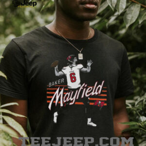 Baker Mayfield Tampa Bay Buccaneers Black Local Pack Player T Shirt