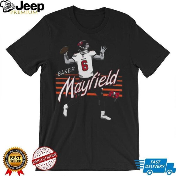 Baker Mayfield Tampa Bay Buccaneers Black Local Pack Player T Shirt