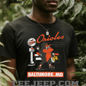 Baltimore Orioles Mitchell & Ness Deli Mascot Shirt