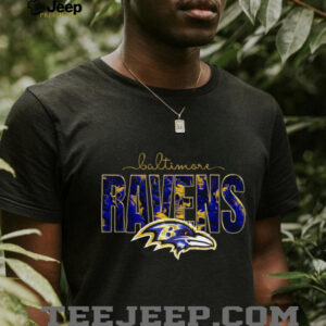 Baltimore Ravens Fan Skull T Shirt