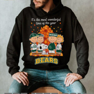 Baylor Bears X Peanuts It’S The Most Wonderful Time Of The Year The Fall Shirt