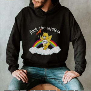 Bear resist fuck the system rainbow LGBT Pride Month shirt
