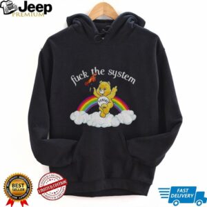 Bear resist fuck the system rainbow LGBT Pride Month shirt