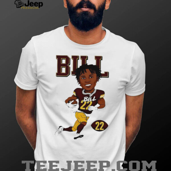Bill Jacory Croskey Merritt Washington Commanders NFL caricature shirt