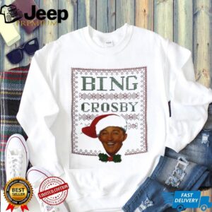 Bing Crosby ugly Christmas shirt