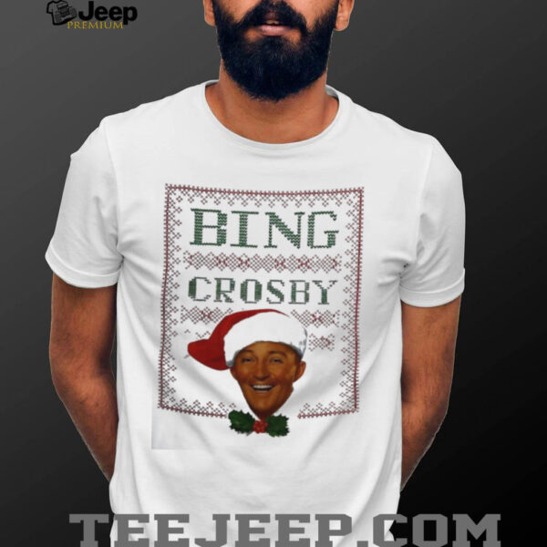 Bing Crosby ugly Christmas shirt