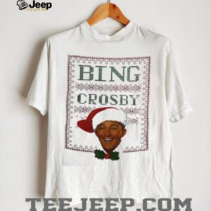 Bing Crosby ugly Christmas shirt