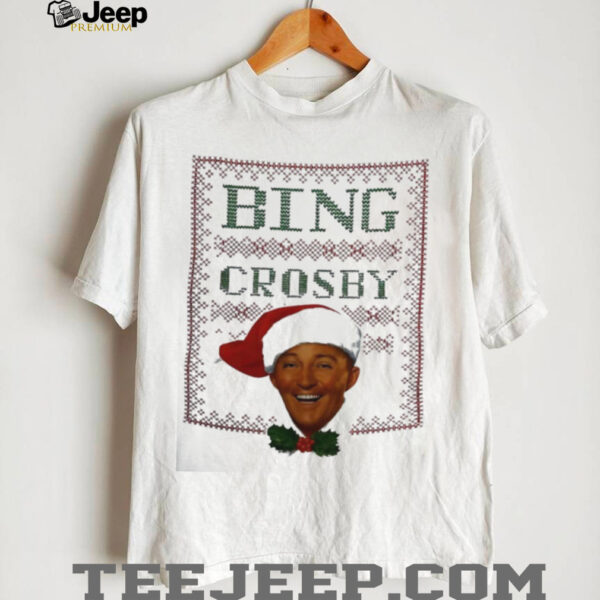 Bing Crosby ugly Christmas shirt