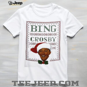 Bing Crosby ugly Christmas shirt