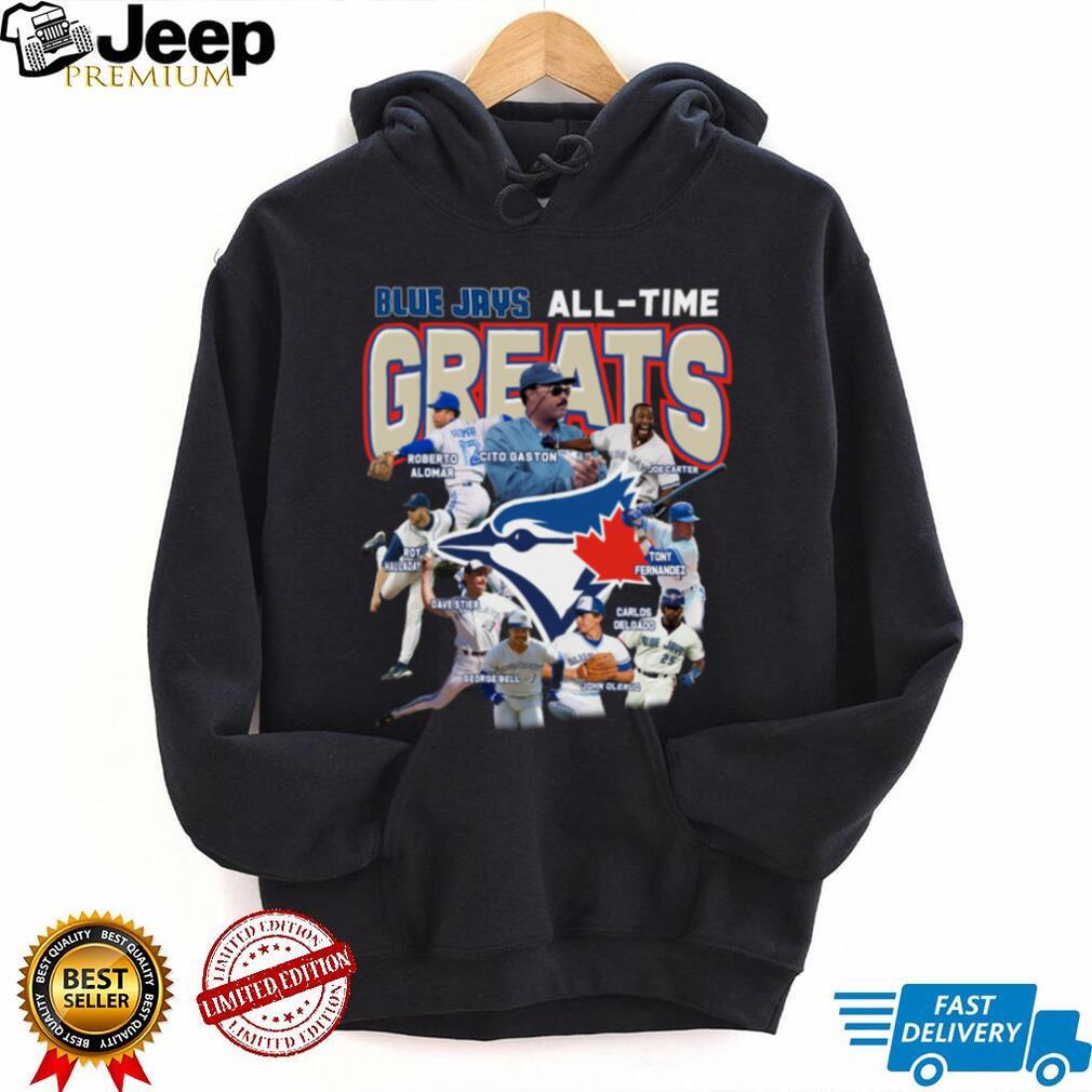 Blue Jays All Time Greats Legendary Players Signature TShirt Blue Jays All Time Greats Legendary Players Signature TShirt