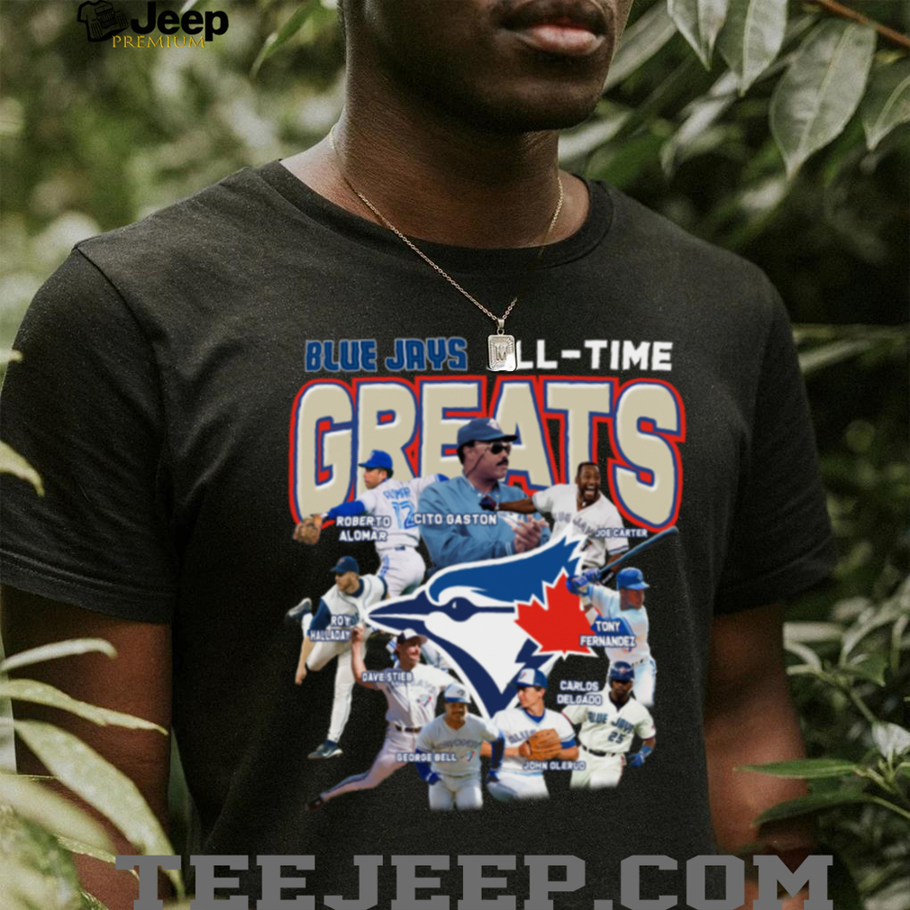 Blue Jays All Time Greats Legendary Players Signature TShirt Blue Jays All Time Greats Legendary Players Signature TShirt