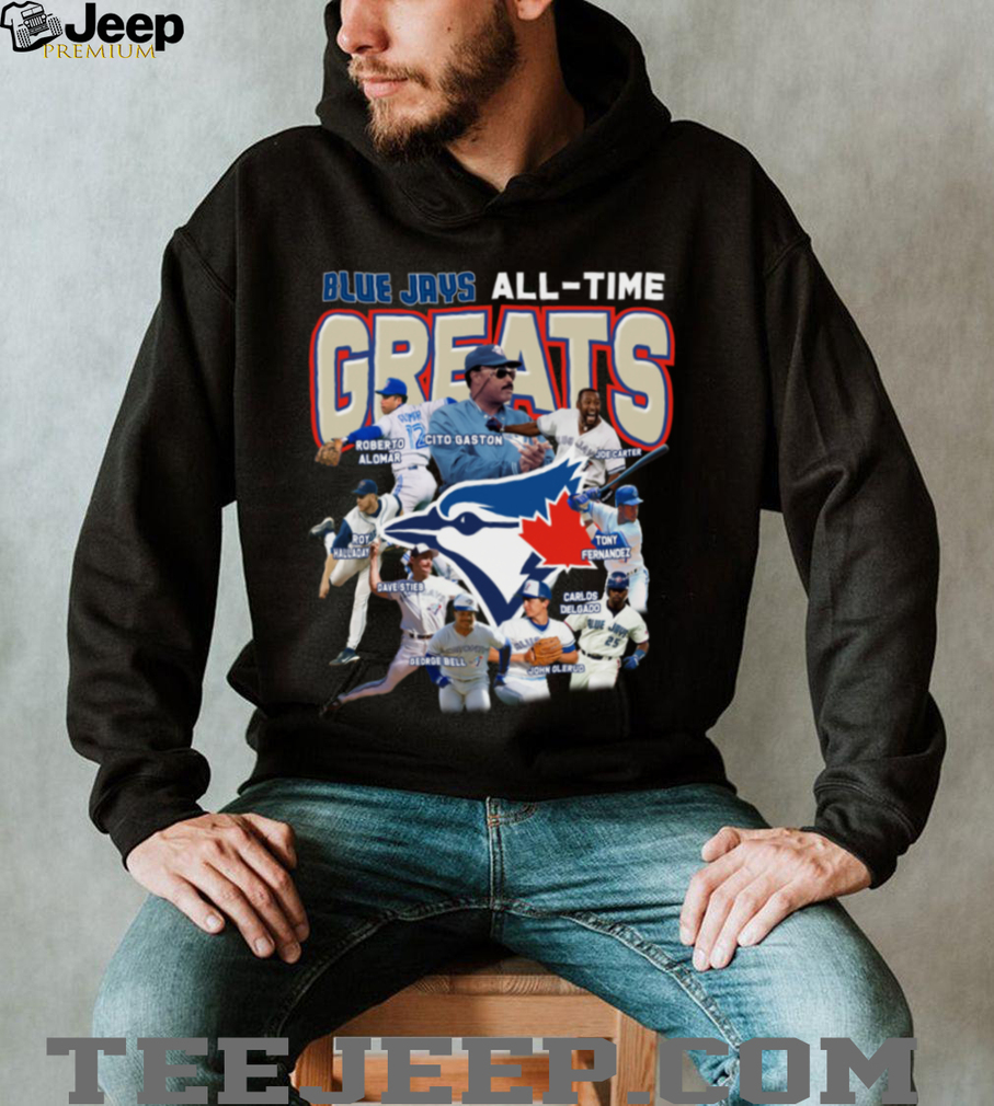 Blue Jays All Time Greats Legendary Players Signature TShirt Blue Jays All Time Greats Legendary Players Signature TShirt