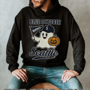 Blue October Seattle Mariners Halloween Ghost shirt