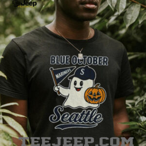 Blue October Seattle Mariners Halloween Ghost shirt