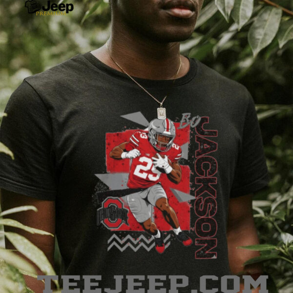 Bo Jackson Ohio State Buckeyes NCAA Football Retro 90s T Shirt