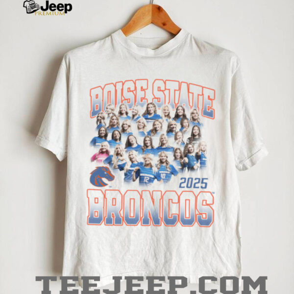 Boise State Broncos Merch 2025 26 Women’s Soccer Team T Shirt