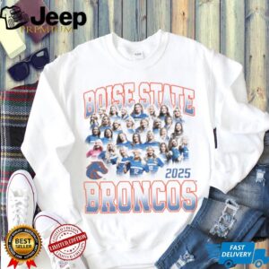 Boise State Broncos Merch 2025 26 Women’s Soccer Team T Shirt