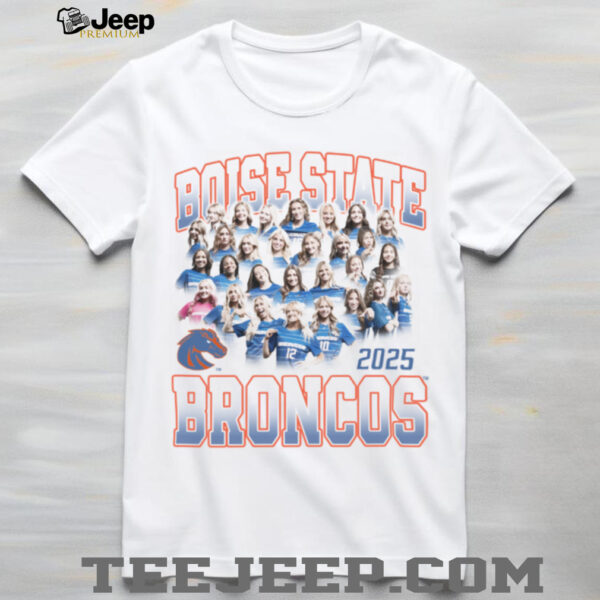 Boise State Broncos Merch 2025 26 Women’s Soccer Team T Shirt