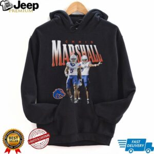 Boise State Football Chris Marshall Illustrated T Shirt