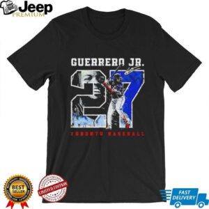 Born Ready Vladimir Guerrero Jr. 27 Toronto Blue Jays baseball 2025 signature shirt