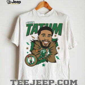 Boston Celtics Jayson Tatum Cartoon Style Front And Back shirt