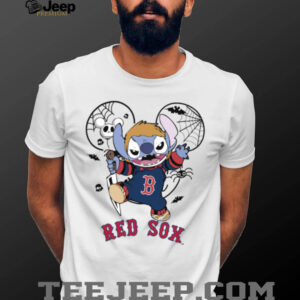Boston Red Sox Stitch Michael Halloween 2025 T Shirt