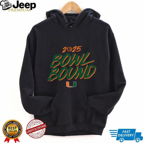 Bowl Season Shop 2025 Miami Hurricanes Bowl Bound Shirt