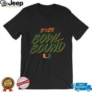 Bowl Season Shop 2025 Miami Hurricanes Bowl Bound Shirt