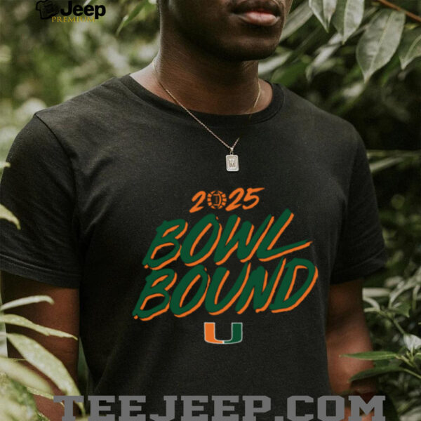 Bowl Season Shop 2025 Miami Hurricanes Bowl Bound Shirt