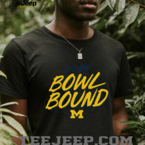 Bowl Season Shop 2025 Michigan Wolverines Bowl Bound Shirt