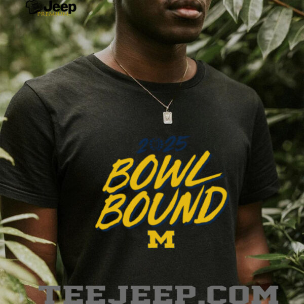 Bowl Season Shop 2025 Michigan Wolverines Bowl Bound Shirt