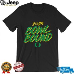 Bowl Season Shop 2025 Oregon Ducks Bowl Bound Shirt