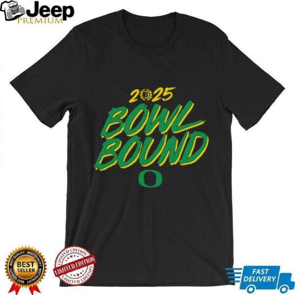 Bowl Season Shop 2025 Oregon Ducks Bowl Bound Shirt