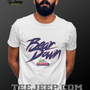 Breakingt Shop Arizona Wildcats Bear Down Cactus Logo T Shirt