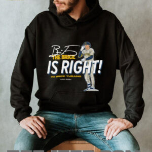 Brice Turang The Brice Is Right Milwaukee Brewers TShirt