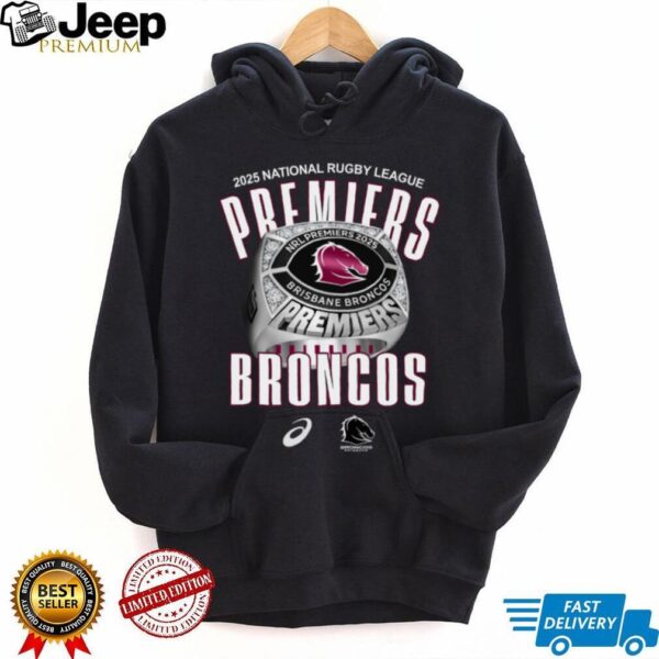 Brisbane Broncos 2025 NRL Premiers T Shirt