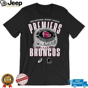 Brisbane Broncos 2025 NRL Premiers T Shirt