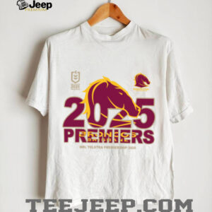 Brisbane Broncos 2025 NRL Premiership T Shirt